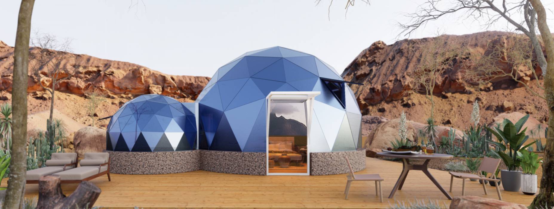 海盐县球形智能光伏玻璃星空房